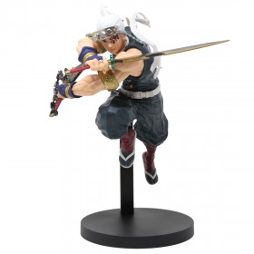 Banpresto Demon Slayer Kimetsu no Yaiba Vibration Stars Tengen Uzui Figure (olive)