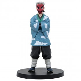 Banpresto Demon Slayer Kimetsu no Yaiba Figure Vol. 24 Sakonji Urokodaki Figure (blue)