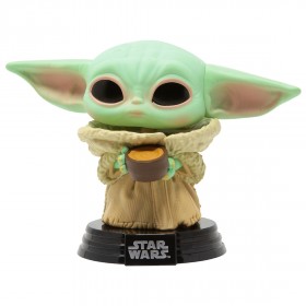Funko POP Star Wars The Mandalorian - The Child with Cup (green)