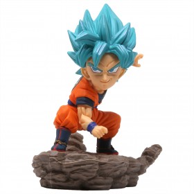 Banpresto Dragon Ball Super World Collectable Diorama Vol.3 Super Saiyan Blue Goku Figure (blue)