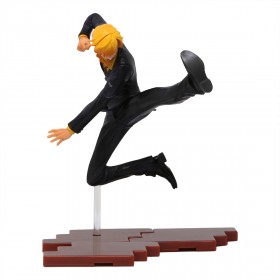 Bandai Figuarts Zero One Piece Black Leg Sanji Figure (black)