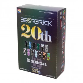 Medicom Bearbrick Series 43 Figure - 1 Blind Case (24 Blind Boxes)