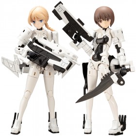 Kotobukiya Megami Device WISM Soldier Assault Scout Plastic Model Kit (white)