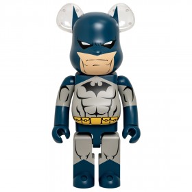 Medicom DC Batman Hush Version 1000% Bearbrick Figure (blue)