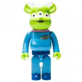 Medicom Disney Toy Story Alien 1000% Bearbrick Figure (blue)