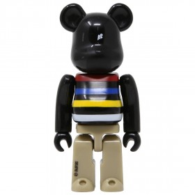 Medicom K2 Sports 100% Bearbrick Figure (black)