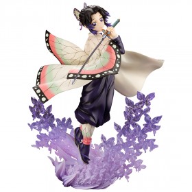 Kotobukiya ARTFX J Demon Slayer Kimetsu no Yaiba Shinobu Kocho Statue With Bonus Face Part (purple)