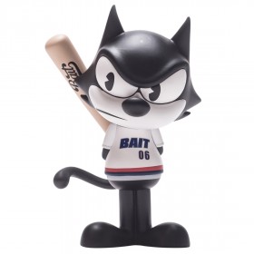 BAIT x Dreamworks x SWITCH Collectibles Felix the Cat Slugger 6 Inch Figure - Portland Exclusive (black / white)