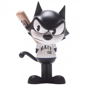 BAIT x Dreamworks x SWITCH Collectibles Felix the Cat Slugger 6 Inch Figure - Denver Exclusive (black / white)
