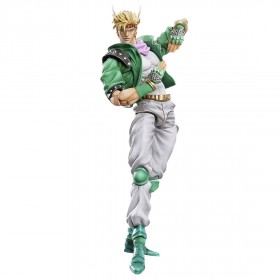 Medicos Super Action Statue JoJo's Bizarre Adventure Part 2 Battle Tendency Caesar Anthonio Zeppeli Chozokado Figure (green)