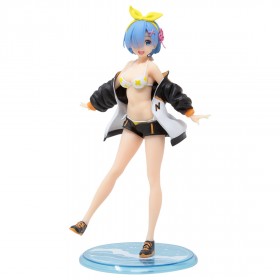 Taito Re:Zero Starting Life in Another World Re:Zero Rem Swimsuit Ver. Figure (beige)