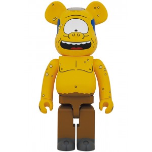 Medicom The Simpsons Cyclops 1000% Bearbrick Figure (yellow)