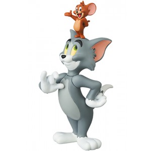 Medicom UDF Tom And Jerry - Jerry On Tom's Head Figure (gray)