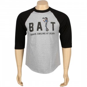 BAIT x One Piece Brook Raglan (heather / black)