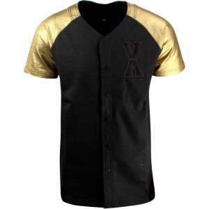 Puma x Vashtie Logo Sweat Tee (black / gold)