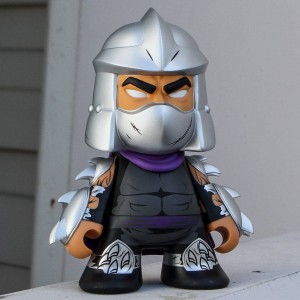 Kidrobot x TMNT Shredder Medium 7 Inch Figure (purple / gray)