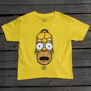 Cheap Cerbe Jordan Outlet x David Flores Homer Simpson Youth Tee (yellow)