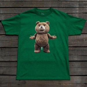 CerbeShops x Ted Men Big Ted Tee (kelly green)