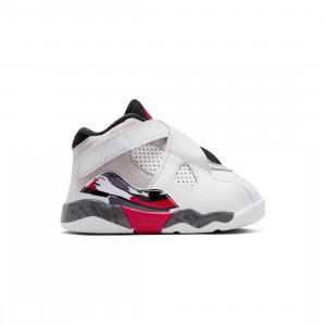 Jordan Toddlers 8 Retro (white / black-true red)