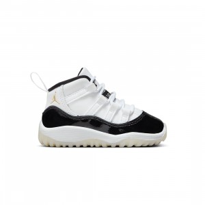 Air Jordan 11 Retro Toddlers (white / metallic gold-black)