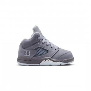 Jordan Toddlers 5 Retro (lt graphite / white-wolf grey)
