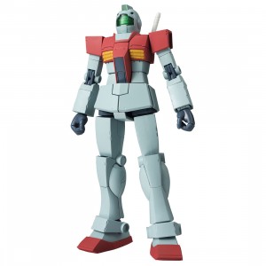 Bandai The Robot Spirits Mobile Suit Gundam Series Side MS Figure RGM-79 GM ver. A.N.I.M.E Figure (white)