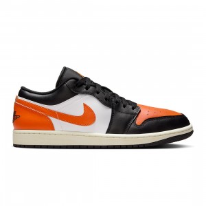 Air Jordan 1 Low Men (black / starfish-white-sail)