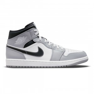 Air Jordan 1 Mid Men (lt smoke grey / white-anthracite)