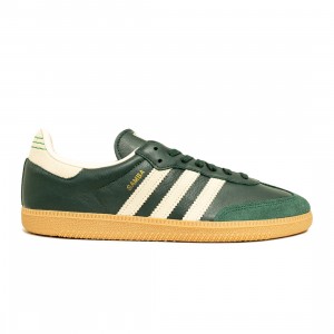 Adidas Men Samba Og (green / shagreen / cream white / gold matt)