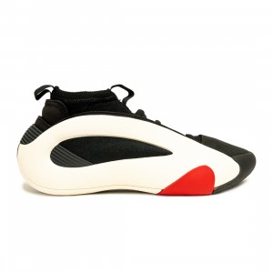 Adidas Unisex Harden Volume 8 (cloud white / core black / better scarlet)