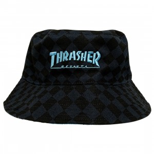 Adidas x Argentina x Thrasher Unisex Bucket Hat (blue / ntnavy / ltblue)