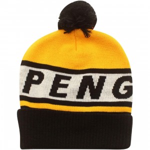 American Needle Pittsburgh Penguins Voice Call Knit Beanie (grey / white / black)