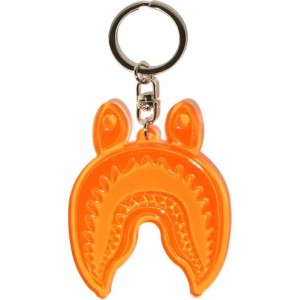 A Bathing Ape Shark Reflective Keychain (orange)