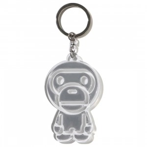 Cheap Cerbe Jordan Outlet x Initial D Baby Milo Reflective Keychain (white)