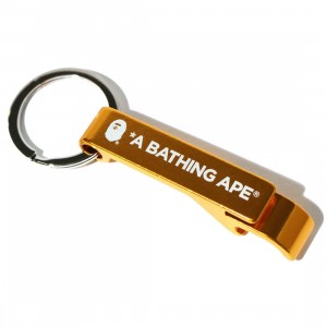 A Bathing Ape Bape Bottle Opener Keychain (orange)