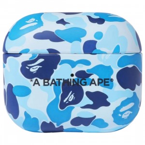 A Bathing Ape ABC Camo Airpods Case (blue)