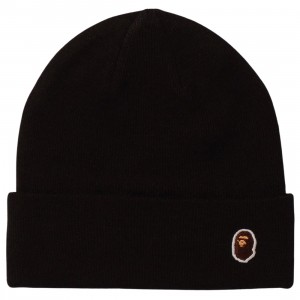 Recently added items Ape Head One Point Knit Cap (black)