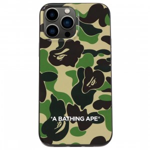 A Bathing Ape ABC Camo iPhone 13 Pro Max Case (green)