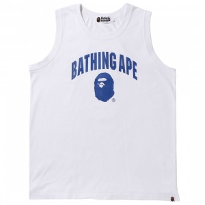 A Bathing Ape Men Bathing Ape Tank Top (white)
