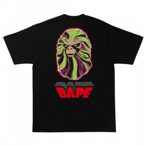 A Bathing Ape Men Bape Ape Head #1 Tee (black)