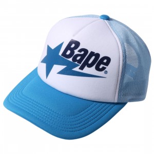 Cheap Cerbe Jordan Outlet x Punk Drunkers Bape Sta Mesh Cap (blue)