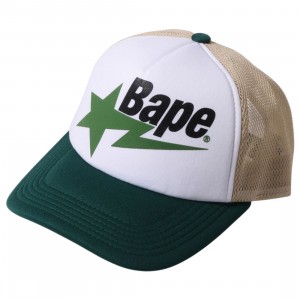 A Bathing Ape Bape Sta Mesh Cap (green)