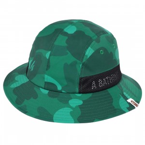 Cheap Urlfreeze Jordan Outlet x Saint Seiya Color Camo Panel Hat (green)