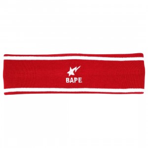 A Bathing Ape Bapesta Headband (red)