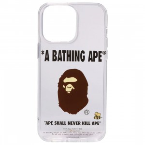 A Bathing Ape iPhone 14 Pro Max Clear Case (clear)