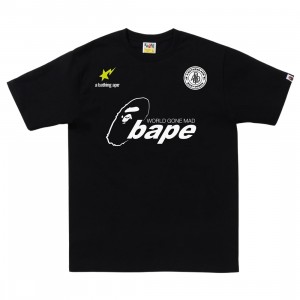 A Bathing Ape Men Bape Soccer #1 Tee (black)