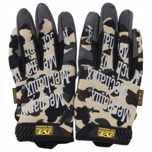 Cheap Cerbe Jordan Outlet x Discovery Channel 1st Camo Mechanix Wear Gloves (yellow)