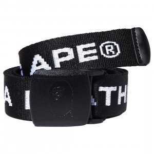 A Bathing Ape Bape GI Belt (black)
