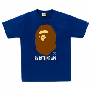 A Bathing Ape Men By Bathing Ape Tee (blue)