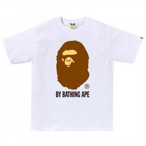 A Bathing Ape Men By Bathing Ape Tee (white)
